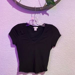 Bozzolo crop v-neck